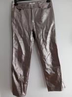 Goud / bronskleurige broek Costes maat L, Overige kleuren, Maat 42/44 (L), Ophalen of Verzenden, Zo goed als nieuw