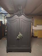 Prachtige antieke biedermeier kuifkast, Ophalen of Verzenden