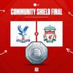 Tickets Crystal Palace - Liverpool Community Shield Zo 10Aug, Losse kaart, Drie personen of meer, Augustus