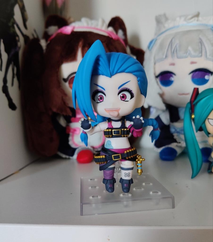 League of Legends Jinx Nendoroid anime figure, Verzamelen, Ophalen of Verzenden, Zo goed als nieuw