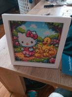 Diamond painting schilderij hello kitty, Hobby en Vrije tijd, Knutselen, Ophalen, Zo goed als nieuw, Knutselwerk