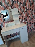 Kaptafel met spiegel en opbergruimte, Huis en Inrichting, Ophalen, 100 tot 150 cm, 50 tot 100 cm, Zo goed als nieuw