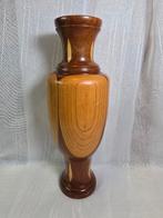 Vintage houten vaas, Ophalen of Verzenden