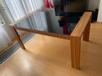 gratis af te halen eettafel (160/210) x90x75cm (LxBxH), Huis en Inrichting, Tafels | Eettafels, Ophalen, Gebruikt, Glas, 50 tot 100 cm