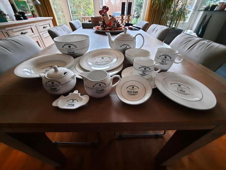 Compleet servies "The Artisan Kitchen", Huis en Inrichting, Keuken | Servies, Gebruikt, Overige stijlen, Porselein, Ophalen