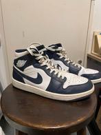 Jordan 1 mid Obsidean blue - maat 42,5, Kleding | Heren, Schoenen, Ophalen of Verzenden, Zo goed als nieuw, Blauw