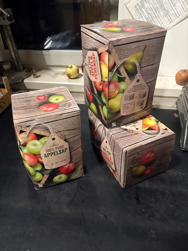 Appel/peren sap 5 liter, Diversen, Levensmiddelen, Ophalen of Verzenden