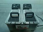 Tefal Duo Friteuse - Als Nieuw, Witgoed en Apparatuur, Frituurpannen, 2 tot 3 liter, Ophalen, Zo goed als nieuw, Duo-friteuse