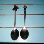 Suske en Wiske theelepels Arthur en Lambik, Verzamelen, Ophalen, Suske en Wiske, Gebruikt, Gebruiksvoorwerp