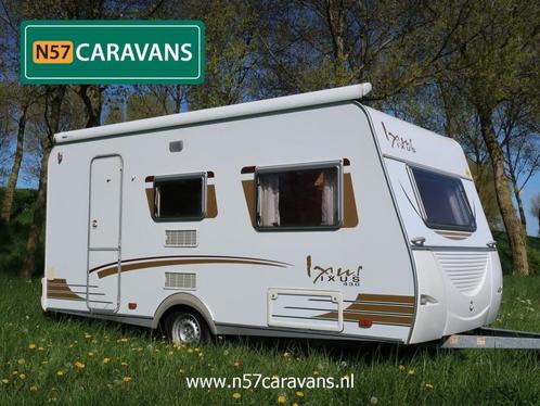 Ixus 430 / Thule cassetteluifel / 1e eigenaar, Caravans en Kamperen, Caravans, Bedrijf, tot en met 4, 1000 - 1250 kg, Treinzit