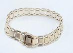 Zilveren Armband met Dubbele Veiligheidsslot, Verzenden, ., Zo goed als nieuw, .