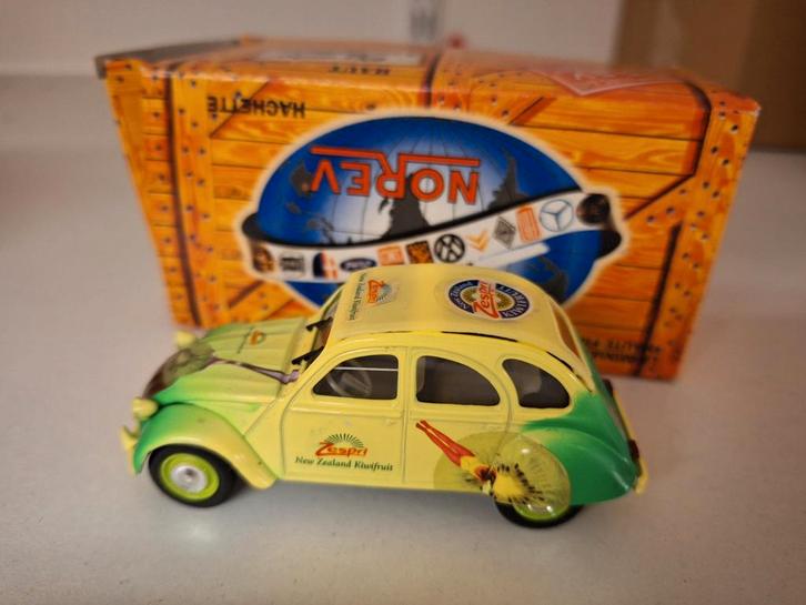 Nieuwe norev 2cv Citroën eend inclusief doos, Hobby en Vrije tijd, Modelauto's | 1:43, Nieuw, Ophalen of Verzenden