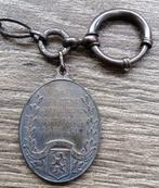 Om1910-1920 Zilveren Zakhorloge Ketting Draagketting Horloge, Antiek en Kunst, Antiek | Goud en Zilver, Ophalen of Verzenden, Zilver