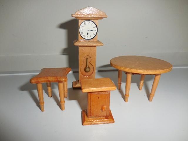 Houten Poppenhuis Meubeltjes, Kinderen en Baby's, Speelgoed | Poppenhuizen, Zo goed als nieuw, Poppenhuis, Ophalen of Verzenden