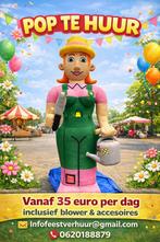 Sarah abraham opblaaspop te huur inclusief blower, Ophalen, Zo goed als nieuw, Abraham of Sarah