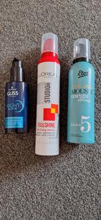 Haarproducten Set: Gliss, L'Oréal, Etos - Mousse & Elixir, Sieraden, Tassen en Uiterlijk, Uiterlijk | Haarverzorging, Ophalen