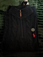 Ralph Lauren Kabeltrui met Rits - Maat M/S, Ophalen of Verzenden, Zo goed als nieuw, Maat 48/50 (M), Ralph Lauren