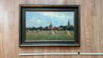 Olieverfschilderij J.J. Damme, Gezicht op Leidschendam, 1940, Ophalen