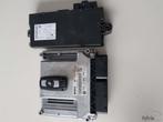 Startset Contactslot + ECU CAS3 BMW 5 serie E60 E61  N47D20, Gebruikt, -, -, Ophalen of Verzenden