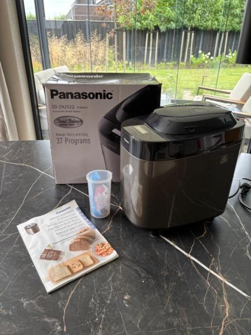Panasonic Broodbakmachine SD-ZX2522 – zo goed als nieuw, Witgoed en Apparatuur, Broodbakmachines, Zo goed als nieuw, Met timer