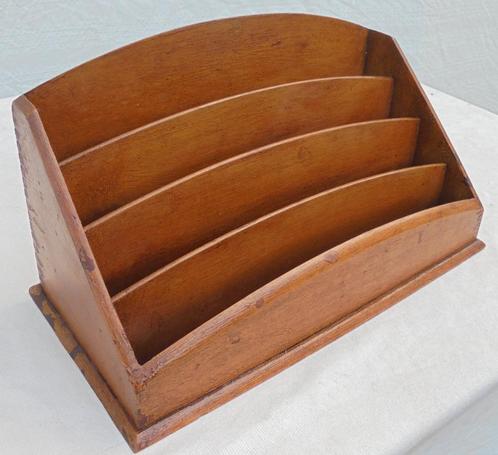Mooie brievenbak stationery box briefpapierhouder kist, Antiek en Kunst, Curiosa en Brocante, Ophalen of Verzenden