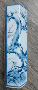 Vintage Japanse zeshoekige vaas (Sakura decor), Ophalen of Verzenden