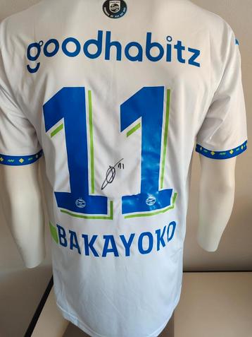 Psv shirt gesigneerd door Johan Bakayoko met COA beschikbaar voor biedingen