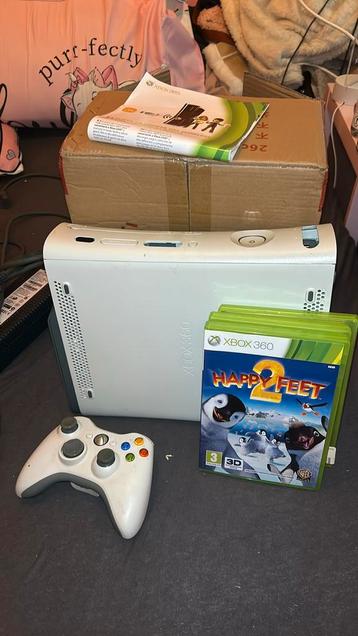 Xbox 360 met games en controller 