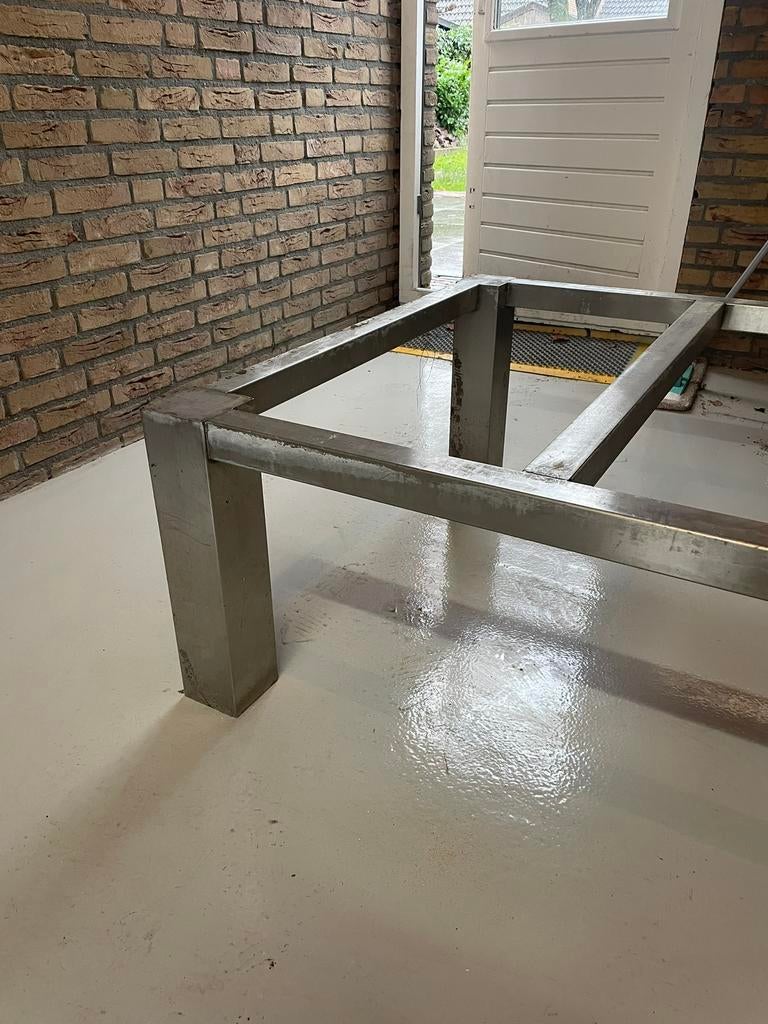 RVS Tafelframe, Ophalen, Zo goed als nieuw, Rvs