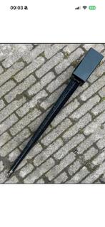 KOOPJE! NIEUWE Paalpunt Paalpin Grondpin Paalhouder Zwart, Ophalen of Verzenden, Nieuw