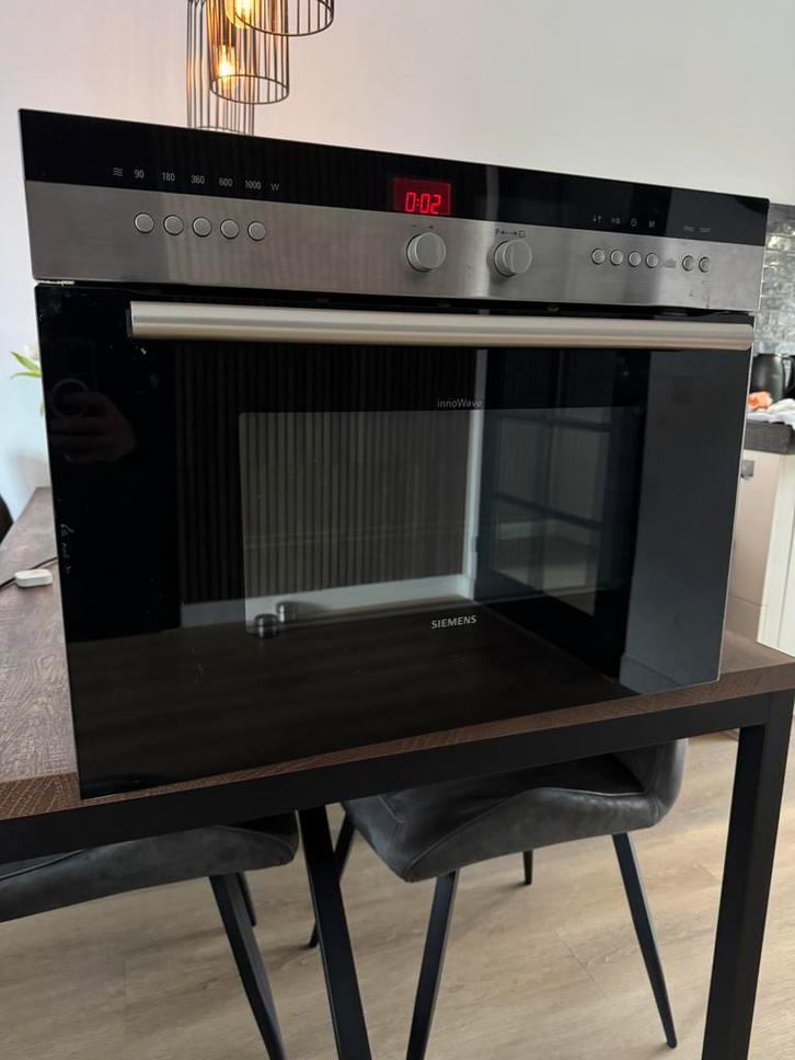 Siemens InnoWave oven, Witgoed en Apparatuur, Ovens, Gebruikt, Inbouw, Oven met grill, 45 tot 60 cm, Ophalen