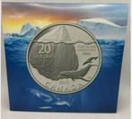 Canada - $20 Fine Silver Coin - Iceberg and Whale (2013), Verzenden, Noord-Amerika, Setje, Zilver
