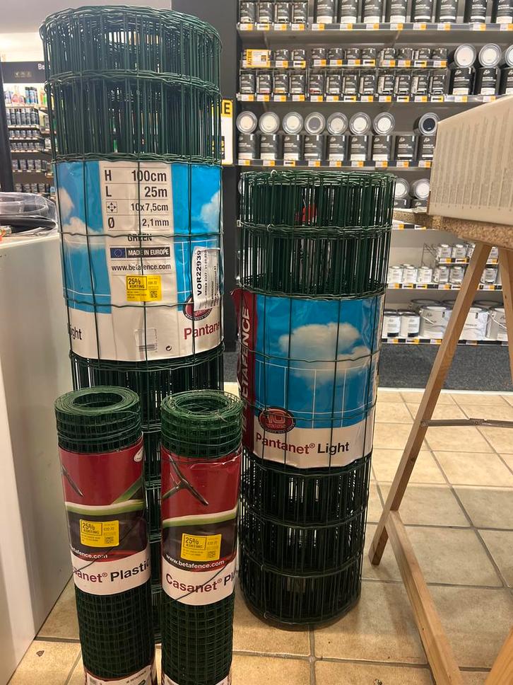 Groen Gaas - Pantanet & Casanet, Tuin en Terras, Gaas en Draad, Nieuw, Gaas, 10 tot 20 meter, Ophalen