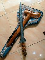 Antieke Keris Tilam Upih Udan Mas Balok Timoho Solo SVF55, Verzenden