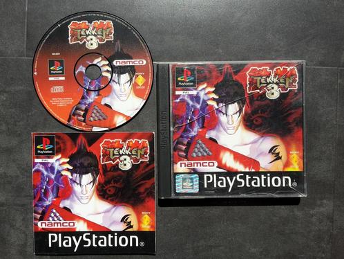 PS1 - Tekken 3 - PlayStation 1 Namco Fighter, Spelcomputers en Games, Games | Sony PlayStation 1, Zo goed als nieuw, Vechten, 2 spelers