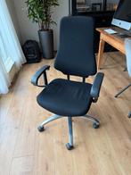 Ergonomische bureaustoel met heel veel instelmogelijkheden., Huis en Inrichting, Bureaustoelen, Ophalen, Gebruikt, Zwart, Bureaustoel