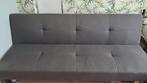 Slaapbank Cairns Leenbakker grijs, Huis en Inrichting, Slaapkamer | Slaapbanken, Ophalen, Eenpersoons, 190 cm of minder, Zo goed als nieuw