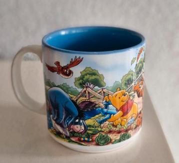 Beker Winnie de Pooh, Teigetje en Knorretje beschikbaar voor biedingen