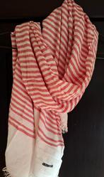 Tommy Hilfiger sjaal | wolwit met rood, Kleding | Dames, Mutsen, Sjaals en Handschoenen, Tommy Hilfiger, Ophalen of Verzenden