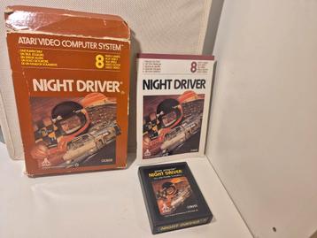 Night Driver cib Atari 2600  beschikbaar voor biedingen
