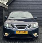 Saab 9-3 2.8 Turbo V6 Cabriolet 2007 Blauw (pre facelift), Auto's, Voorwielaandrijving, Cabriolet, Leder, Handgeschakeld