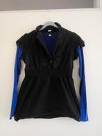 Zwarte tuniek met blauwe top, Maat 42/44 (L), Ophalen of Verzenden, Zo goed als nieuw, Zwart