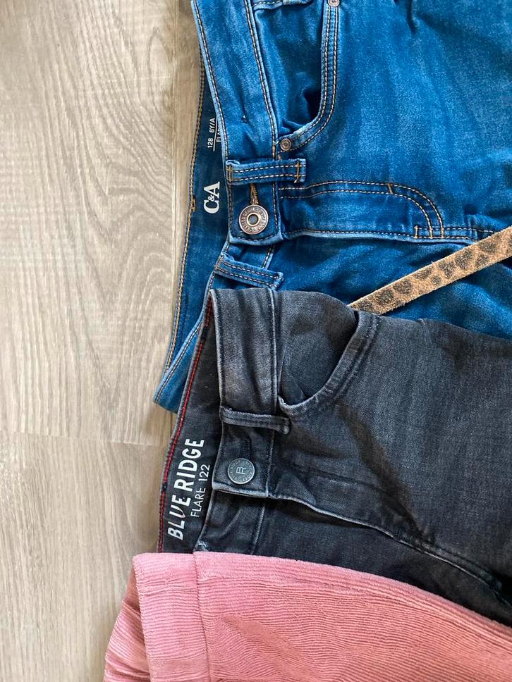 Meisjes broeken pakket maat 122/128, Kinderen en Baby's, Kinderkleding | Overige, Gebruikt, Meisje, Ophalen