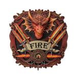 Anne Stokes Wall Plaque Fire Elemental Dragon Nieuw, Verzamelen, Ophalen of Verzenden, Nieuw, Dier