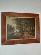 Schilderij van Verheul - Landschap met molen, Ophalen of Verzenden