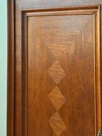 Vintage wandmeubel kast Deens eiken hout jaren 50/60/70, Huis en Inrichting, Kasten | Wandmeubels, Ophalen, Gebruikt, Eikenhout