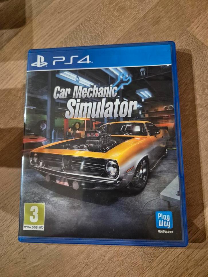 Car Mechanic Simulator PS4 - Zo goed als nieuw!, Spelcomputers en Games, Spelcomputers | Sony PlayStation 4, Zo goed als nieuw