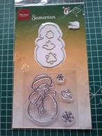 Marianne Design Snowman Stempel & Snijmal, Hobby en Vrije tijd, Stempelen, Ophalen of Verzenden, Nieuw, Clearstamp