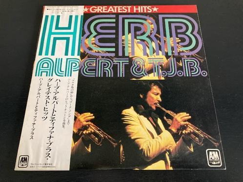 Herb Alpert & The Tijuana Brass “Greatest Hits” LP uit Japan, Cd's en Dvd's, Vinyl | Jazz en Blues, 12 inch, Verzenden
