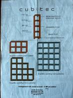 Cubitec kit translucent orange Lundia, Met plank(en), Kunststof, Gebruikt, Lundia